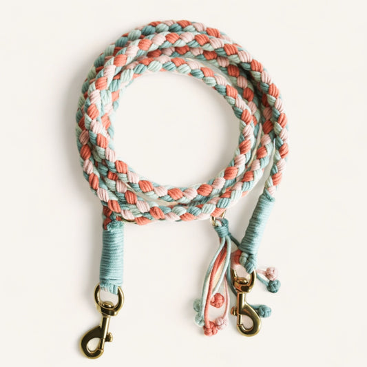 Cotton Cloud Leash | Morning Petal