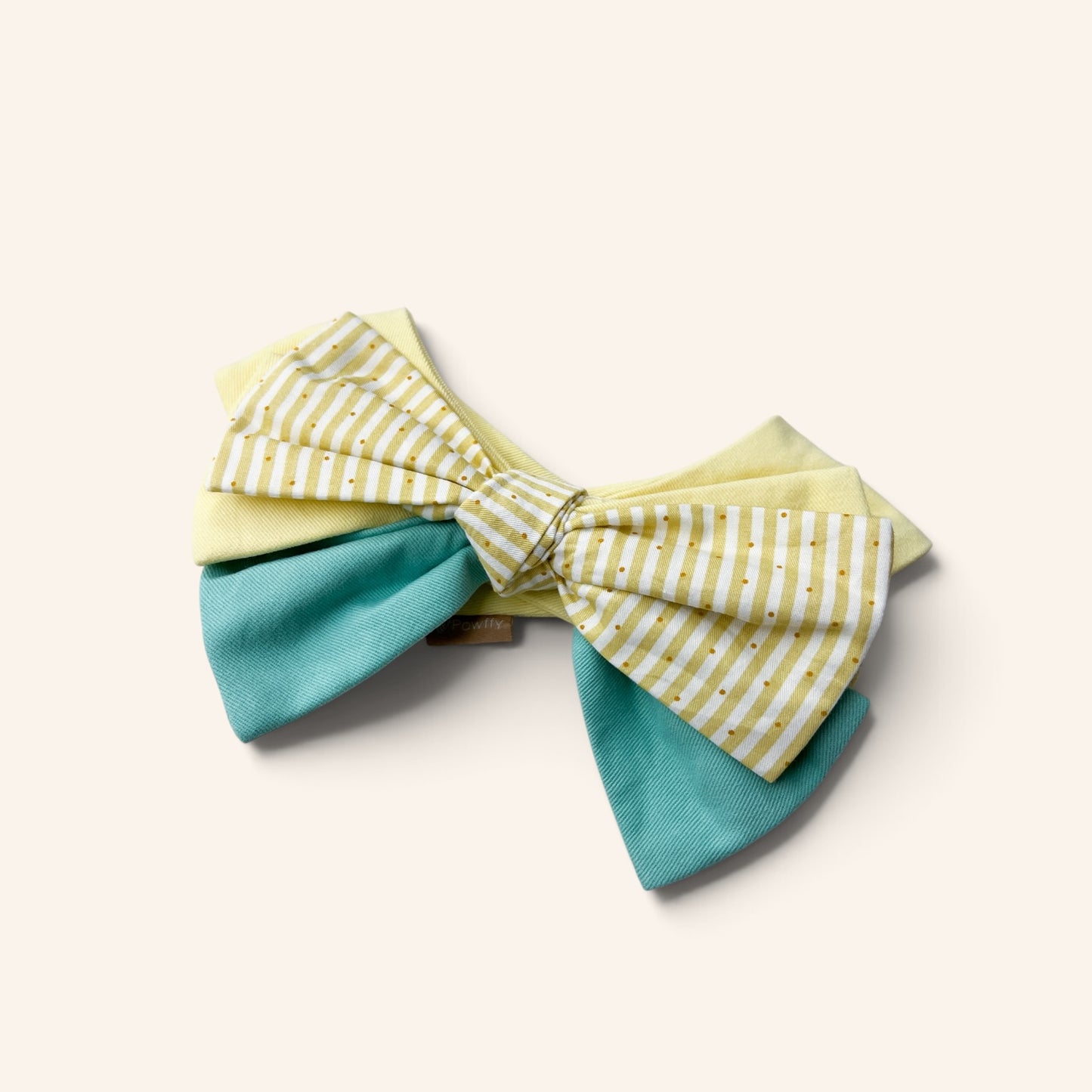 Blooming Bow Bandana | Sunlight Stripe