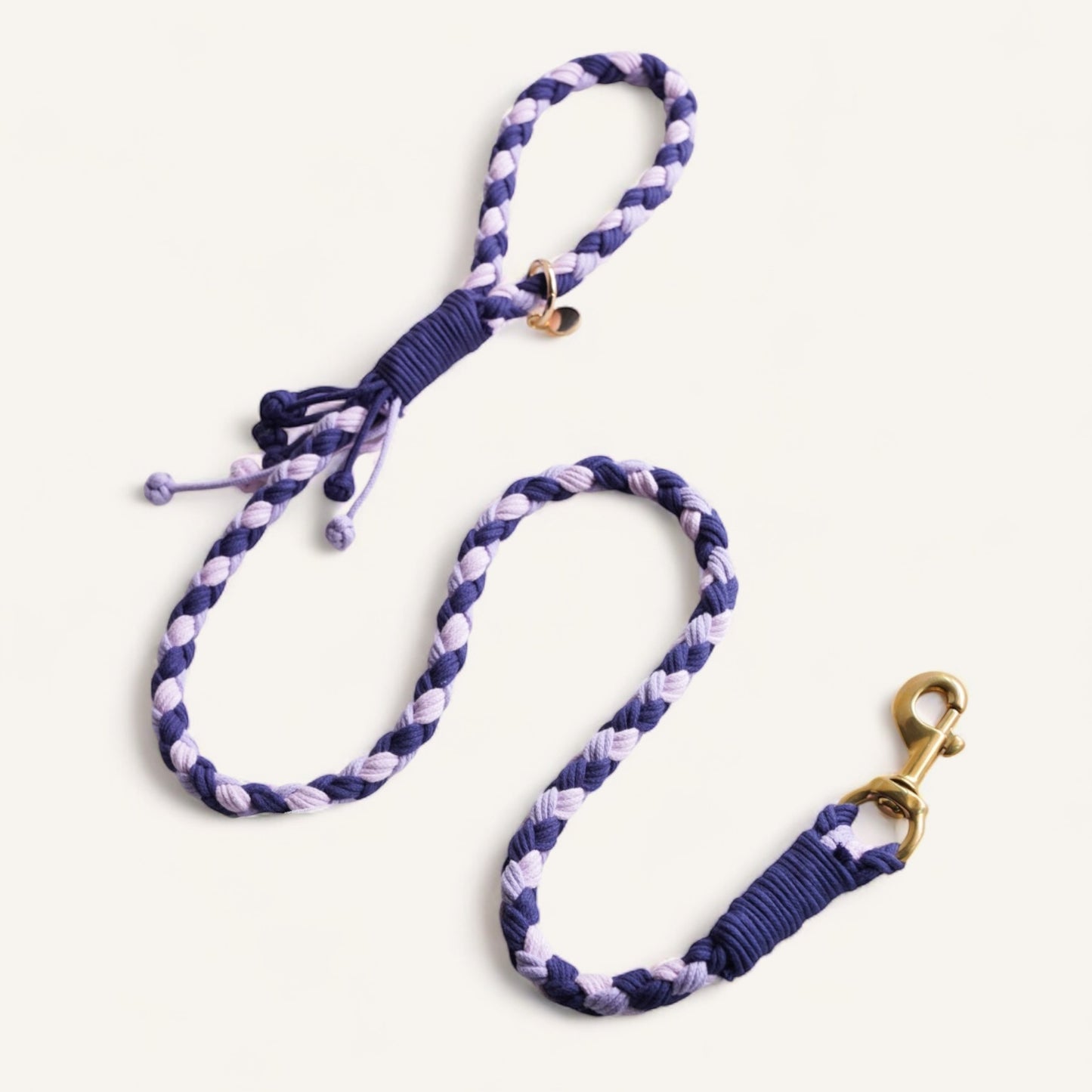 Cotton Cloud Leash | Amethyst Glow