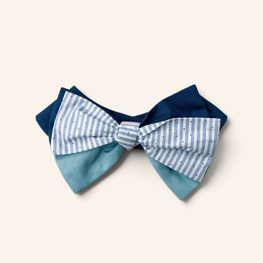 Blooming Bow Bandana | Sailor Stripe