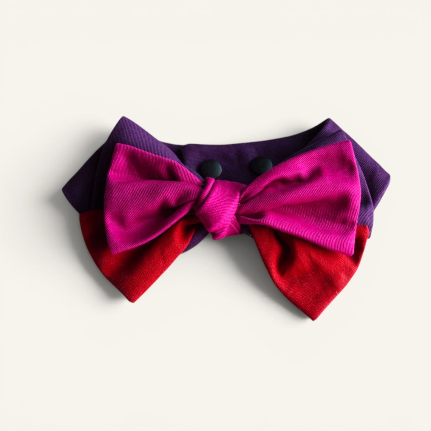 Blooming Bow Bandana | Velvet Rose