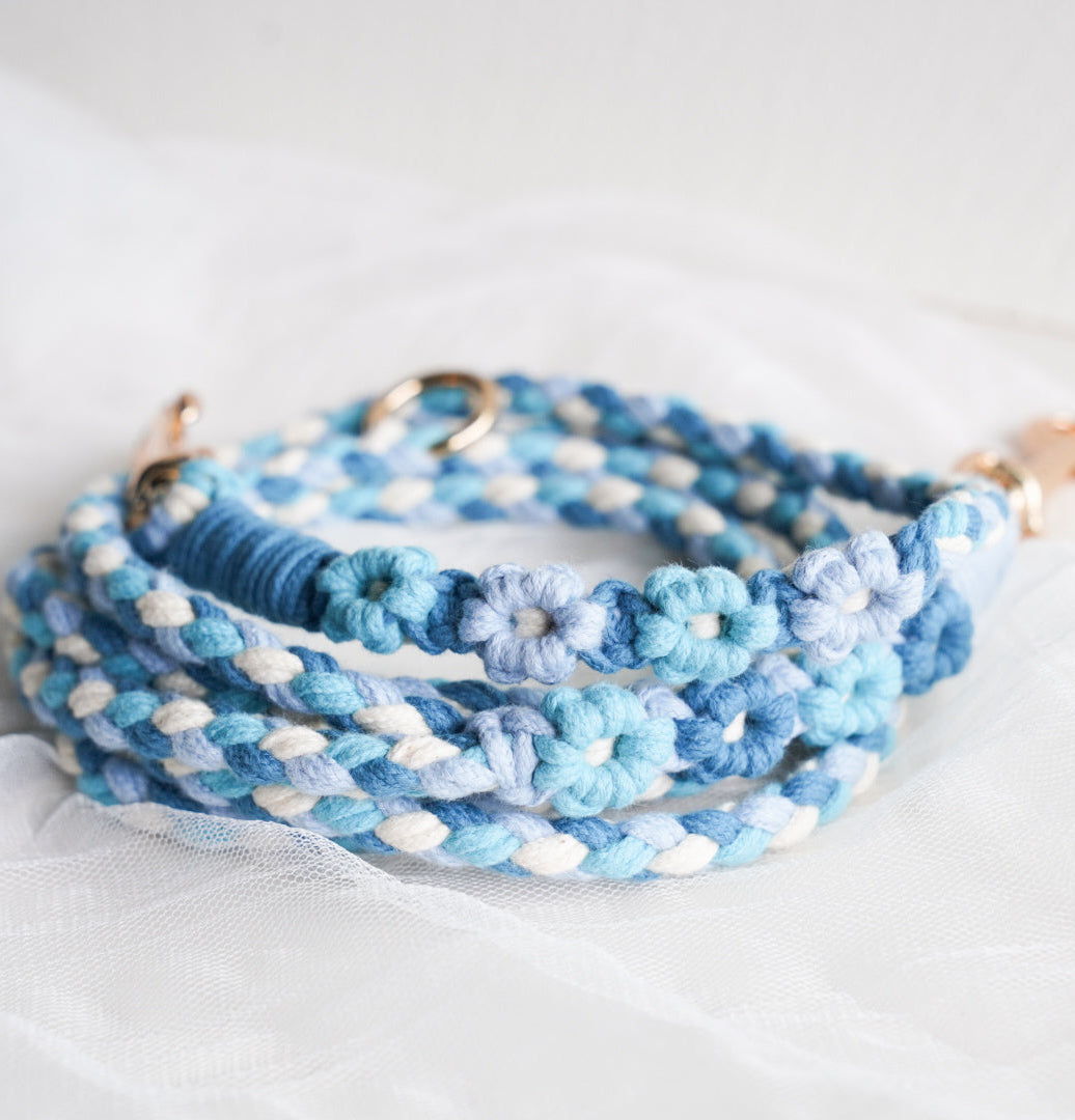 Cotton Cloud Daisy Dual-end Leash